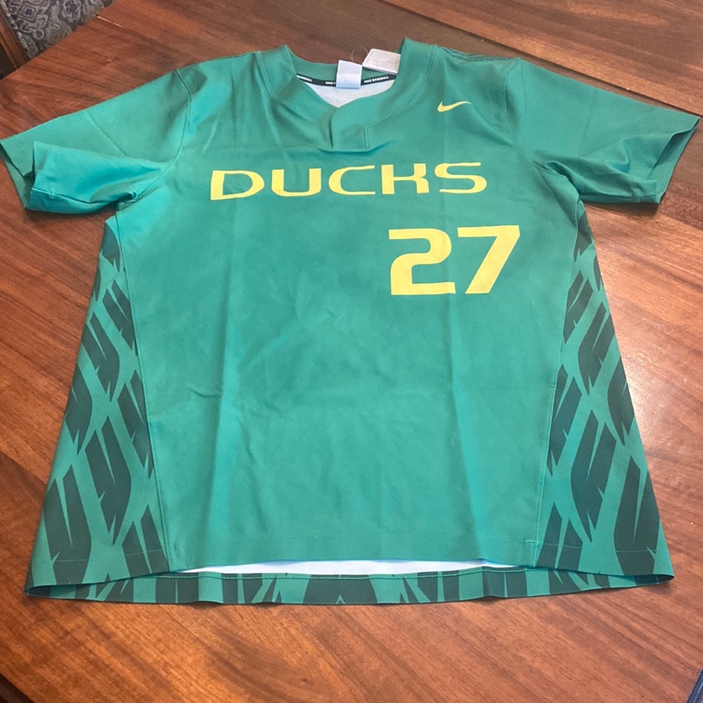 Brand new authentic nike Oregon baseball jersey